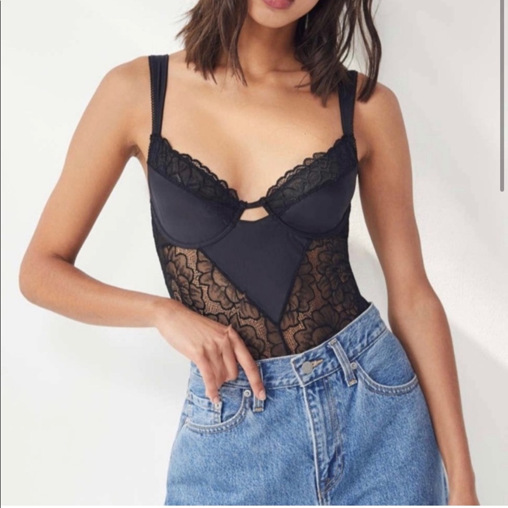 Urban Outfitters Out from Under Lots of Lace Bodysuit